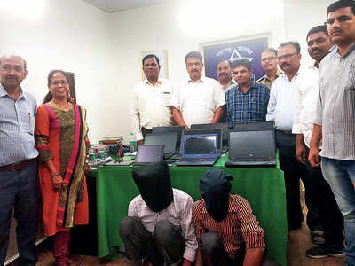 Police bust laptop theft racket; two brothers held