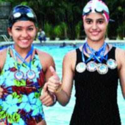 The ICSE National Meet at Kolkota saw two city girls stand out