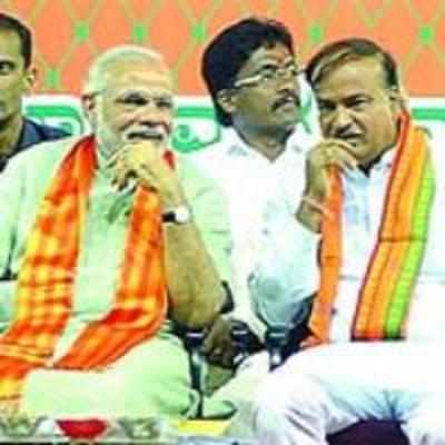 Has Ananthkumar dumped L K Advani?