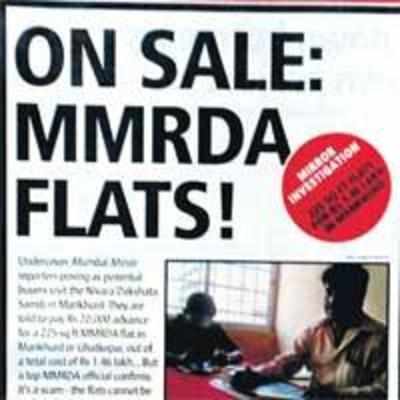 MMRDA hits back at flat scamsters