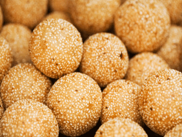 Gorge on some til laddoos
