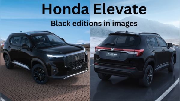 Honda Elevate Black and Signature Black edition in images: Changes, prices, features