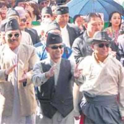 Only traditional outfits in Darjeeling till Nov 7