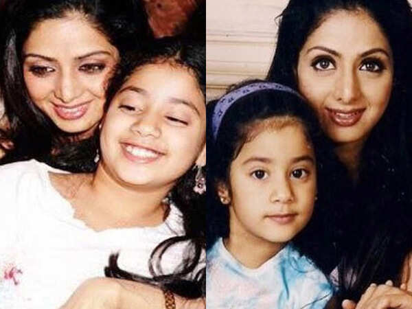 Unseen and rare photos of Janhvi Kapoor with Sridevi