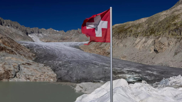 Switzerland's glaciers experience significant ice reduction in two years