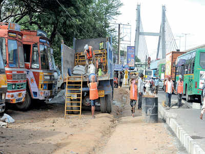 Pedestrians at KR Puram  heave a sigh of relief