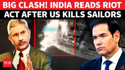 India Vs US Clash: Jaishankar Confronts Rubio Over Killing Of Indian  Sailors In Gulf | 'Unjustified'