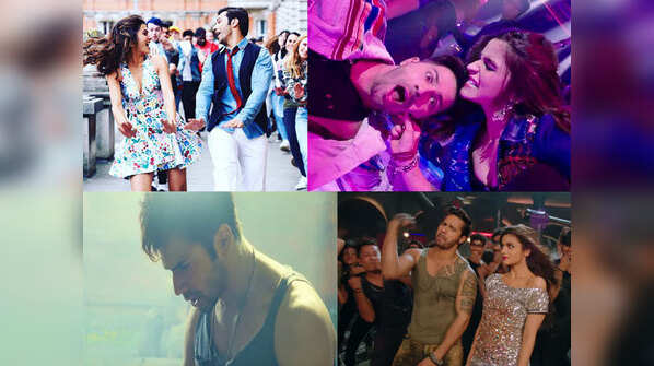 Varun Dhawan: Top five songs of the actor