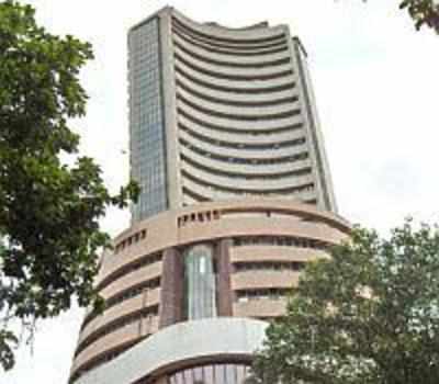 Sensex ends flat, realty, banking shares gain