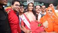 Miss India World 2019 Suman Rao's Homecoming in Jaipur & Udaipur 