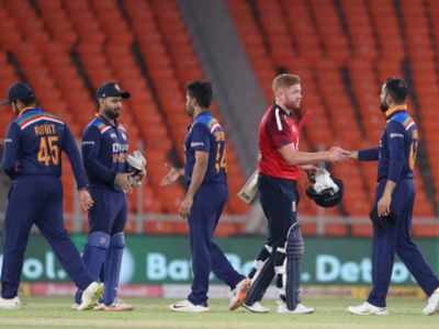 England thrash India by 8 wickets, take 2-1 lead in third T20 International