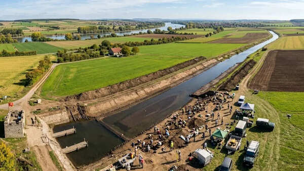 Buried for 1,600 years: Rome’s secret ‘superhighway’ discovered beneath German farms