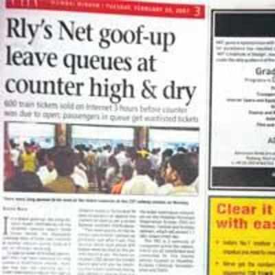 Probe ordered into Net ticket booking goof-up