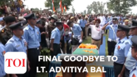 Jammu: Last respects paid to Flight Lieutenant Advitiya Bal 