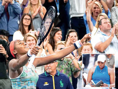 Coco Gauff to face Naomi Osaka, Taylor Townsend defeats Simona Halep