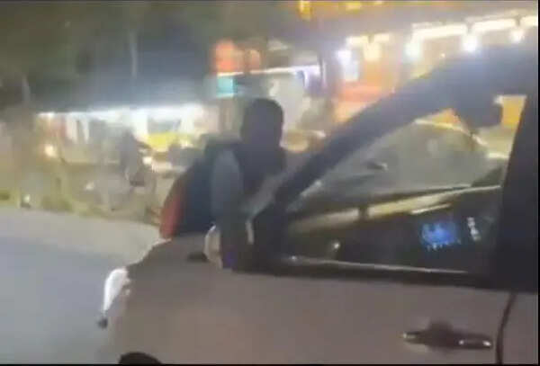 Man dragged on car bonnet for 2 km in Meerpet road rage