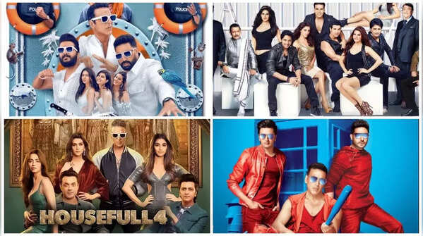 Recap of the Housefull franchise - The favourite comedy madness​