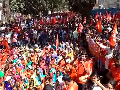 Bharat Bandh: Karnataka witnesses tepid impact of trade union strike