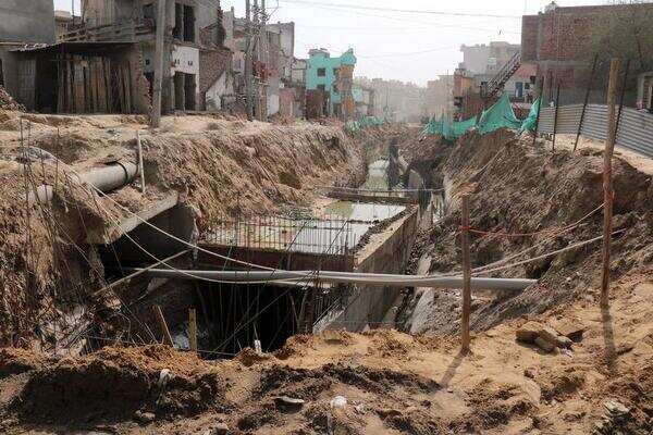 After 3-month delay, civic bodies file report on Badshapur drain