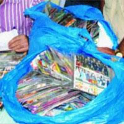 Pirated CDs worth Rs 2.09 lakh seized, one arrested