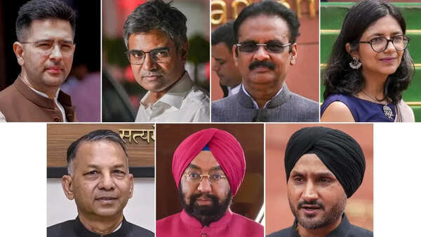 Big blow to AAP as Chadha, 6 more Rajya Sabha MPs quit, join BJP