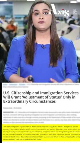 Double Blow For Indians In US As Trump's Green Card Rule Sparks Panic Amid H-1B ChaosDESC