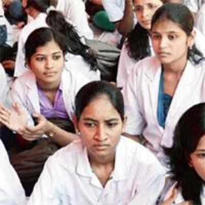 Nine medical interns land in KEM's ICU, strike intensifies