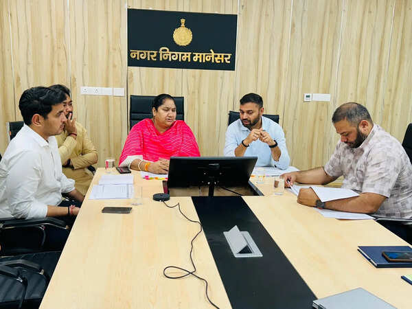 MLA reviews Manesar works, pushes for monsoon readiness and infra expansion