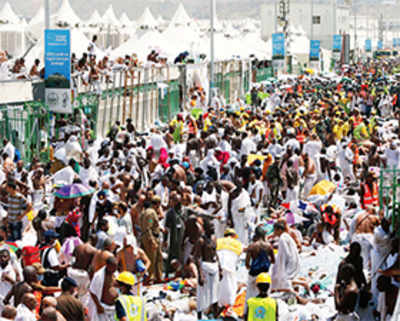 Stampede at haj: City pilgrims escape tragedy by avoiding crowded early session