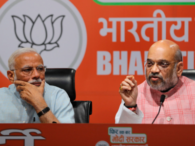 PM Modi's 'first press conference' in 5 years sees only Amit Shah answering questions