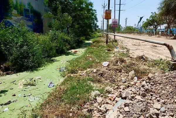 Siddharth Vihar’s crumbling infra: No parks, no waste collection
