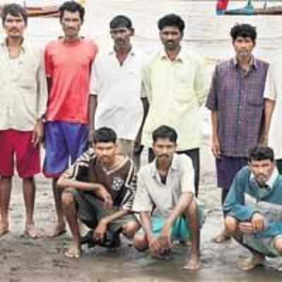 Gujarat fishermen rescued near Virar