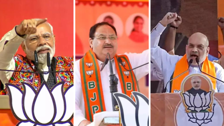 Star campaigners Modi, Shah, Nadda scheduled to visit Rajasthan this week; BJP to release manifesto