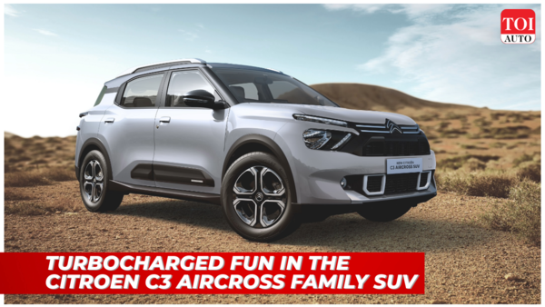 Five things that make the Citroen C3 Aircross a fun family SUV