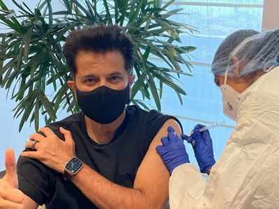 Anil Kapoor receives second shot of COVID vaccine