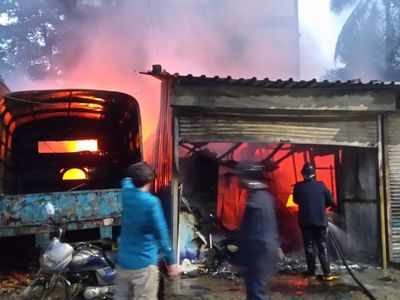 Fire breaks out at shops in Thane; no casualties reported