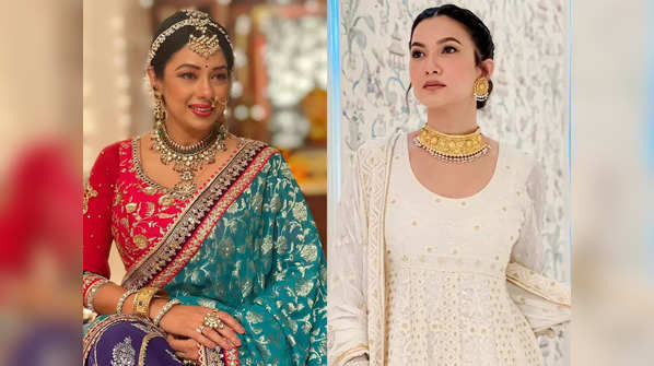 Happy Dussehra 2021: Rupali Ganguly to Gauahar Khan; TV celebs radiate in their picture-perfect ethnic looks