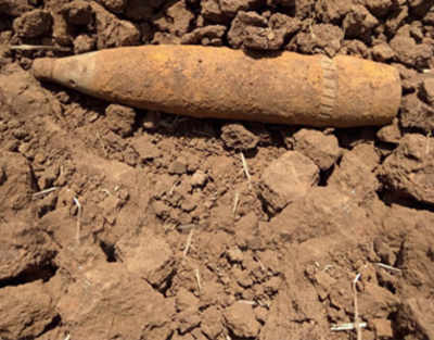Farmer can’t till field with live WWII bomb ticking around