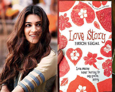 The book Kriti Sanon is hooked to