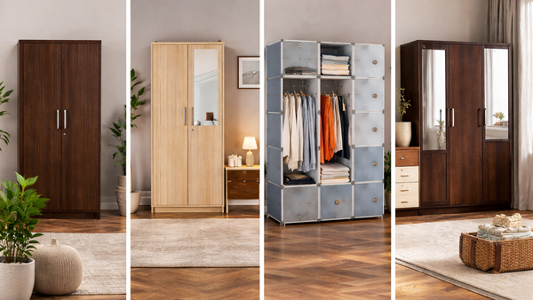 Best Affordable Wardrobes for Small Homes & Bedrooms That You Can Buy Online on Flipkart