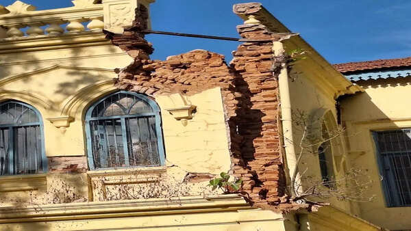 House where ex-President Radhakrishnan once lived lies in ruins in Mysuru