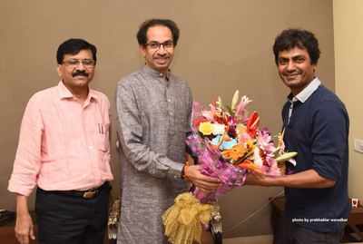 Nawazuddin Siddiqui meets Uddhav Thackeray to prepare for Bal Thackeray biopic