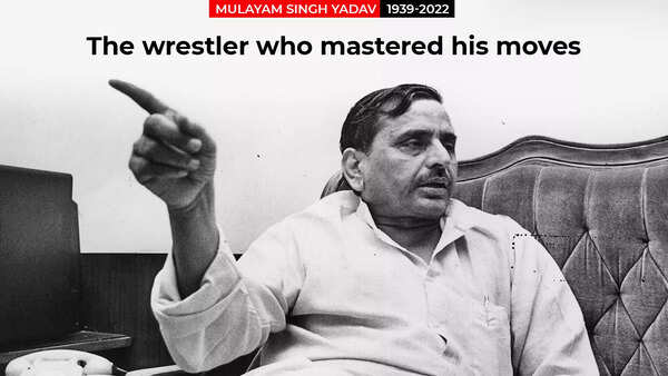How a wrestling match started Mulayam's political journey