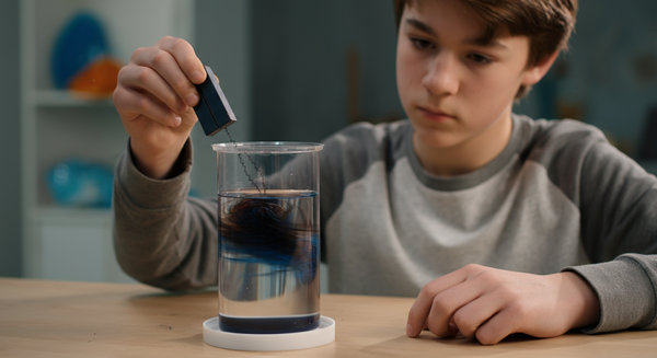 A 14-year-old Irish teen built a way to pull microplastics from water using magnetised liquid