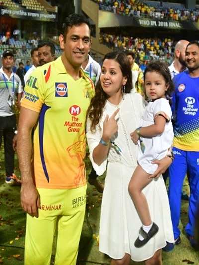 IPL 2018: IPL 2018: As Chennai Super Kings celebrate win, watch how captain  MS Dhoni celebrates with daughter Ziva