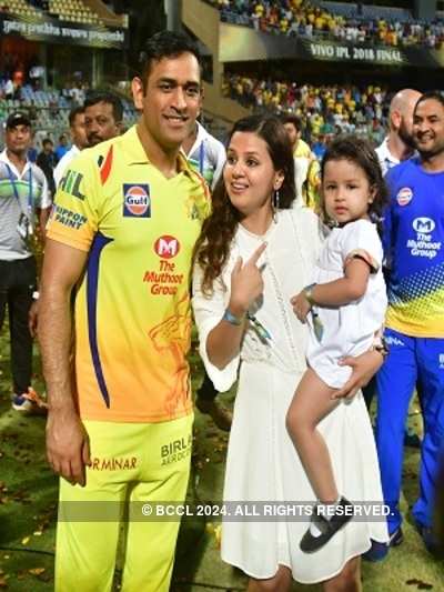 IPL 2018: As Chennai Super Kings celebrate win, watch how captain MS Dhoni celebrates with daughter Ziva