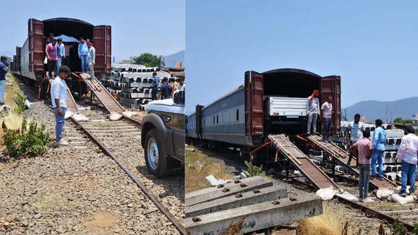 Central Railway launches automobile freight service from Igatpuri Goods Shed