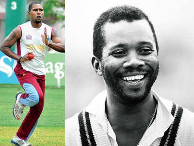 West Indies' fast bowler Malcolm Marshall’s son Mali Marshall joins Ranveer Singh’s '83