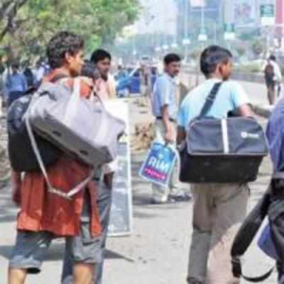 Navi Mumbai autos on strike to protest fare cut, E-meters