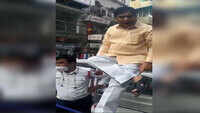 On cam: BJP leader Yogender Chandolia hurl abuses at Delhi Police cop for towing away his car 